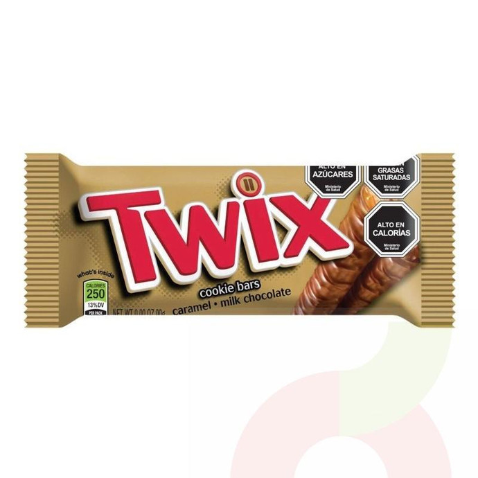 Chocolate relleno Twix 51Gr - Twix Singles 51Gr