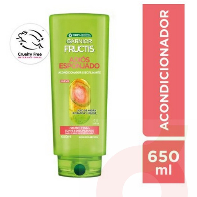 Acondicionador Adiós Esponjado Fructis 650Ml - acondicionador Garnier adios esponjado.jpg