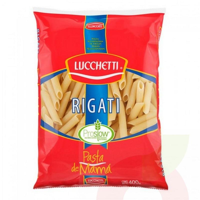 Pasta Rigati Lucchetti 400Gr - Pasta Rigati-Lucchetti 400Gr