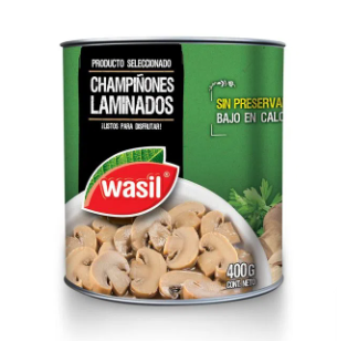 Champiñones Laminados Wasil 400Gr - 7801305003191.png
