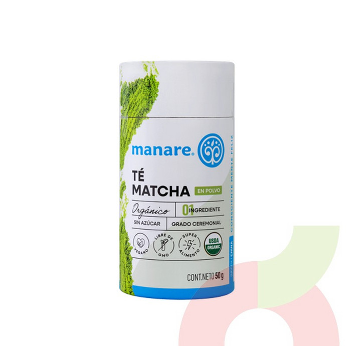 Té Matcha en Polvo Manare 50Gr - 7804651860968.JPG
