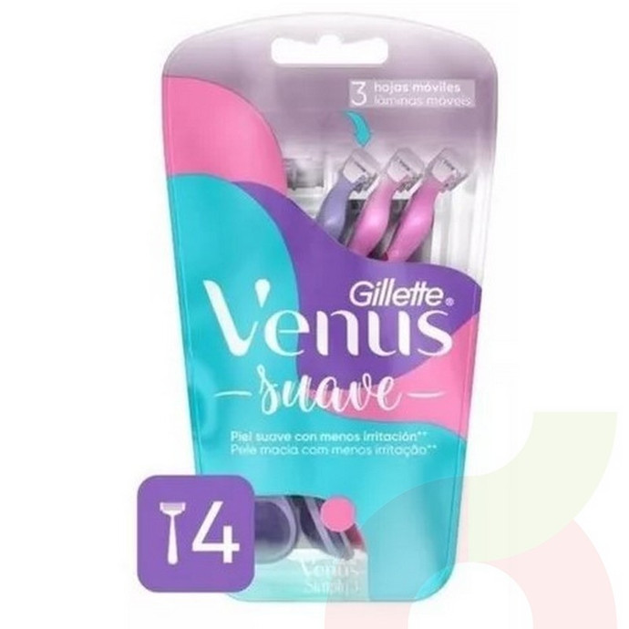 Gillette Venus Simple 4 Unidades - 7500435148306.JPG