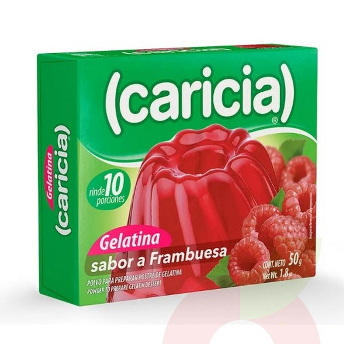 Gelatina Frambuesa Caricia 50Gr - 7802575282316.JPG