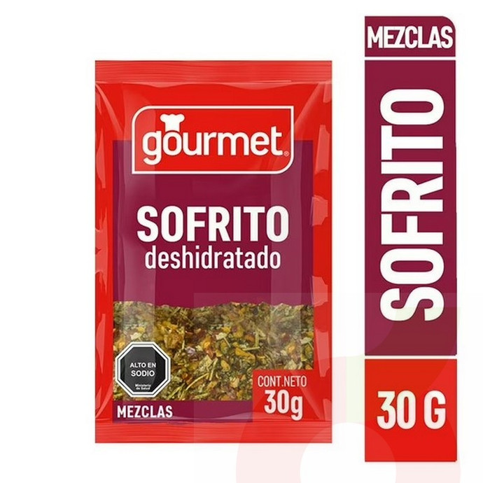 Sobre Sofrito Deshidratado Gourmet  30Gr  - Sofrito Gourmet 30gr.jpg