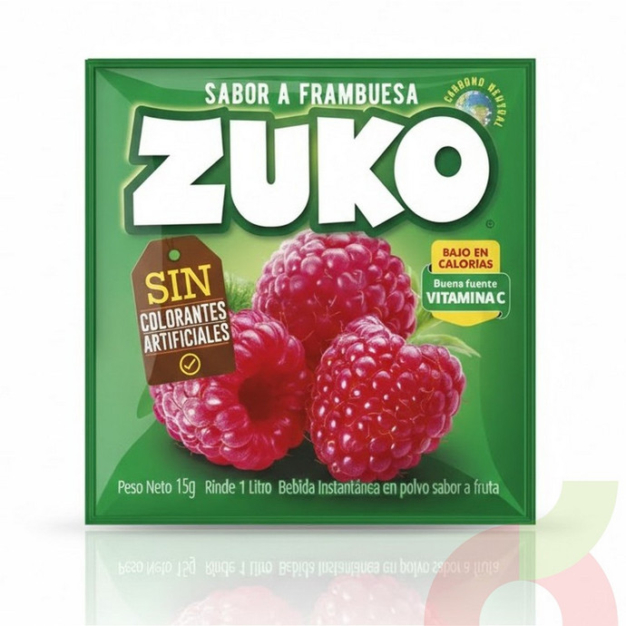 Jugo en Polvo Frambuesa Zuko 15Gr - zuko frambuesa.JPG
