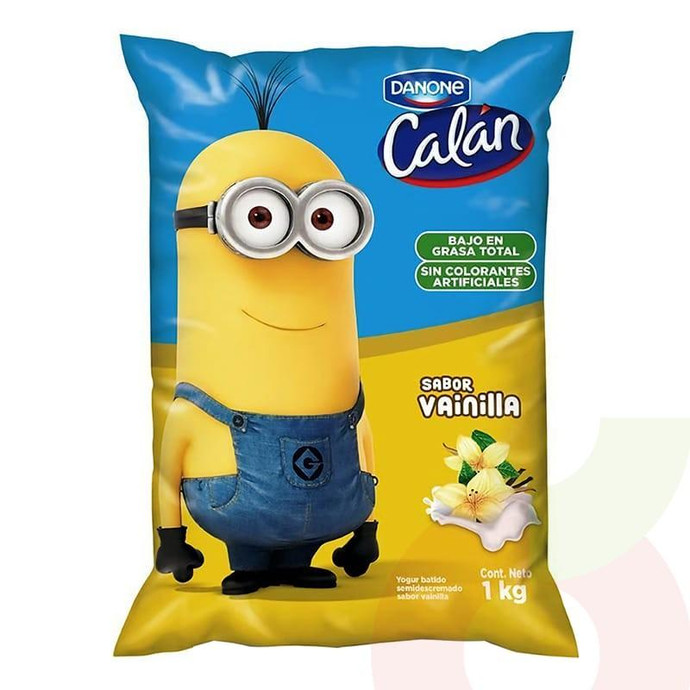 Yoghurt Batido Vainilla Calan 1Kg - Yogurt Batido Vainilla-Calan 1Kg