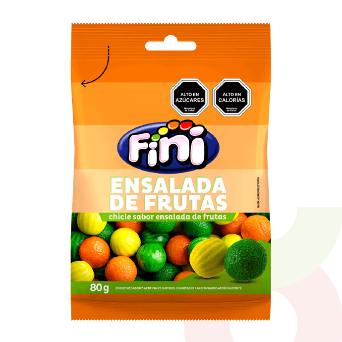 Chicle Ensalda de Frutas Fini 80Gr - Chicle Ensalda De Frutas Fini 80Gr