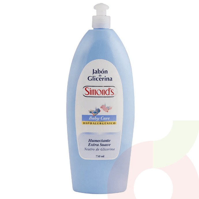 Jabón Glicerina Hipoalergénico Simonds 750Ml - Jabón Glicerina-Simonds 750 Ml