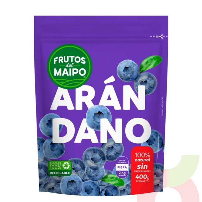 Congelados Arándano Frutos del Maipo 400Gr  - Congelado Arandanos.JPG