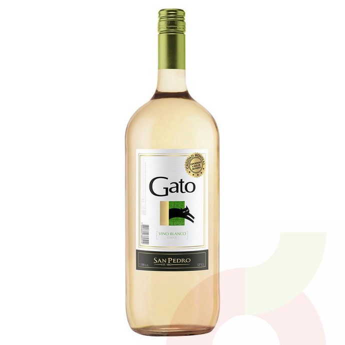 Vino Blanco Gato 1.5Lt - Vino Blanco-Gato 1.5Lt
