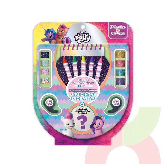 Set My Little Pony Arte y Decoración Hasbro - 9789878049328.JPG