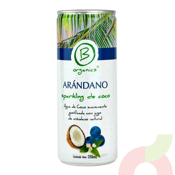 Agua de Coco Arándano B Organics 250Ml - Agua de Coco Arándano B Organics 250Ml.JPG