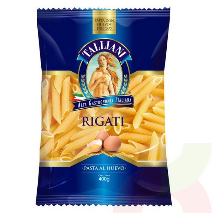 Pasta Rigati Talliani 400Gr - talliani rigati.JPG