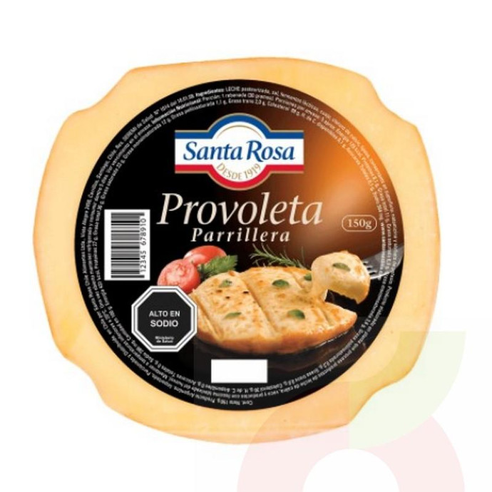 Queso Provoleta Santa Rosa 150Gr - Queso Santa Rosa Provoleta 150Gr