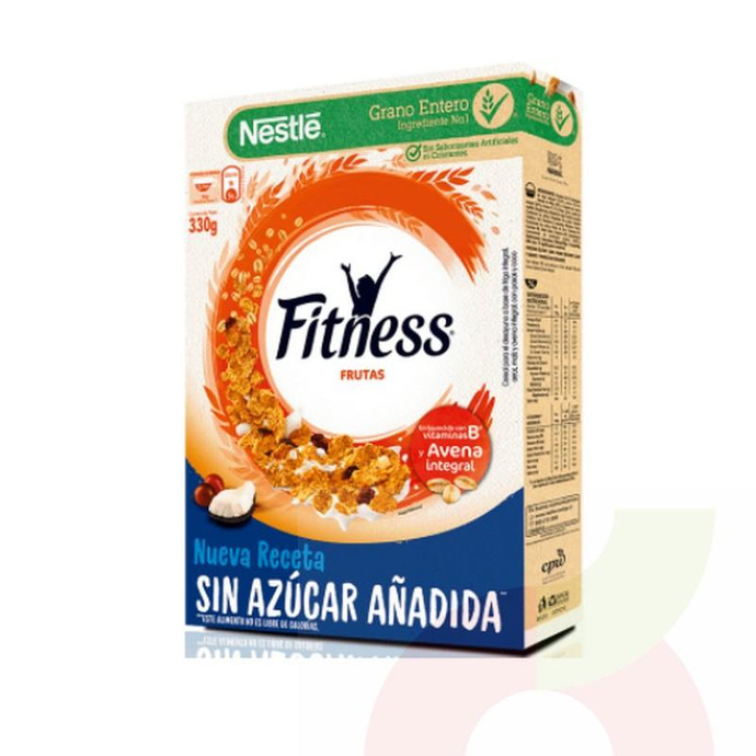 Cereal Fitness con Frutas Nestlé 330Gr - Cereal Fitnnes Con Frutas De Nestle 380 Gr