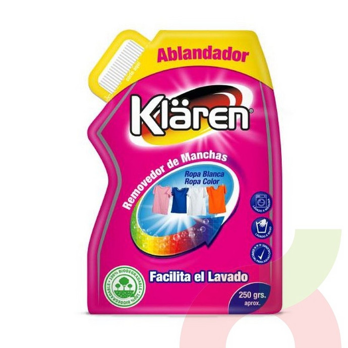 Ablandador De Ropa Klâren 250Gr - 7805224000347.JPG