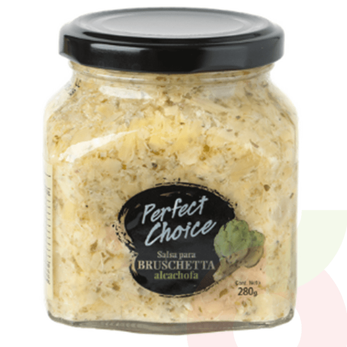 Bruschetta Alcachofa Perfect Choice 280Gr - Bruschetta Alcachofa P. Choice