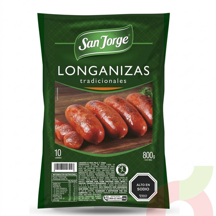 Longaniza Parrillera San Jorge 800Gr - Longaniza Parrillera San Jorge.JPG