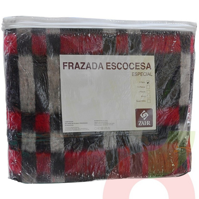 Frazada Zahr Escoses 1 Plaza  - 2600000021012.JPG
