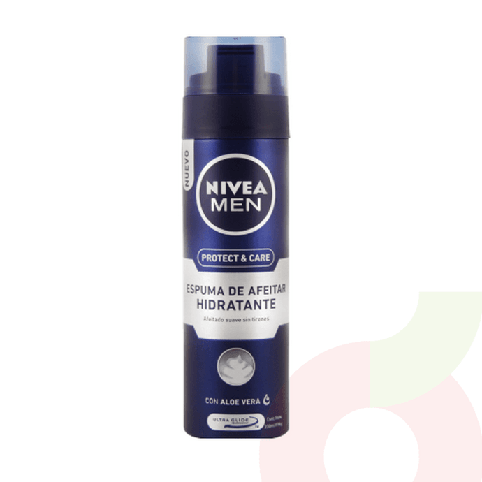 Crema Afeitar Hidratante Aloe Vera Nivea 200Cc - Crena De Afeitar-Nivea-Extra Hidratante 200 Cc