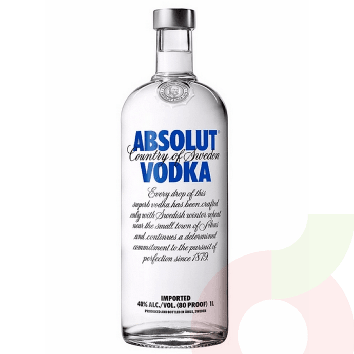 Vodka Absolut 1Lt - Vodka-Absolut 1Lt