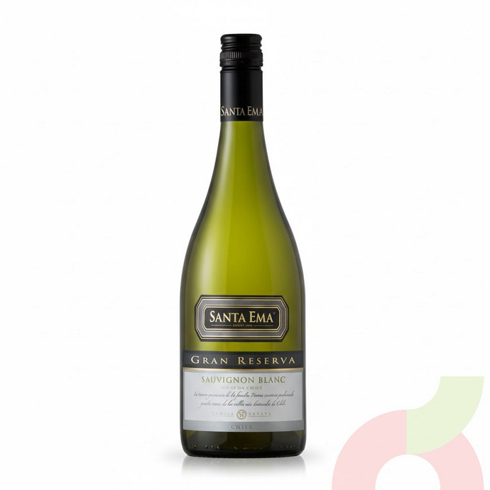 Vino Sauvignon Blanc Gran Reserva Santa Ema 750Cc - Sauvignon blanc Santa Ema.JPG