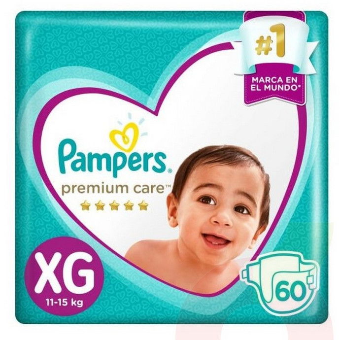 Pañales Pampers Premium Care Xg60  - 7500435112567.JPG