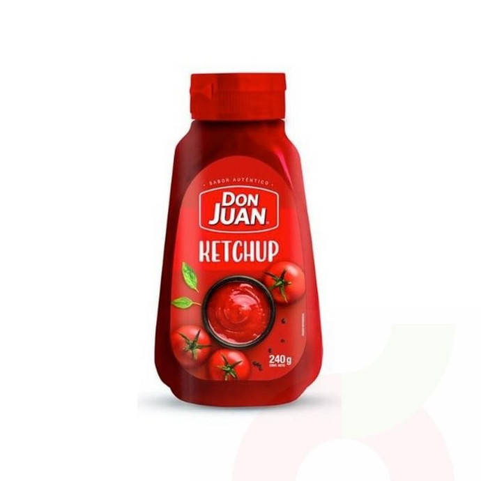 Ketchup Envase Don Juan 240Gr - Ketchup Don Juan Envase Plastico 240Gr