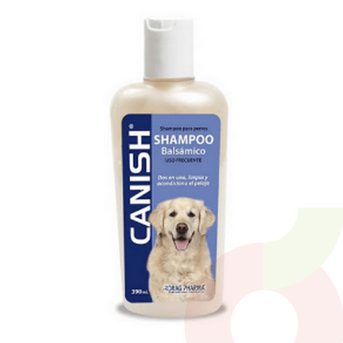Shampoo Balsámico Uso Frecuente Perro Canish 300Ml - Canish Shampoo Balsámico 300 Ml.