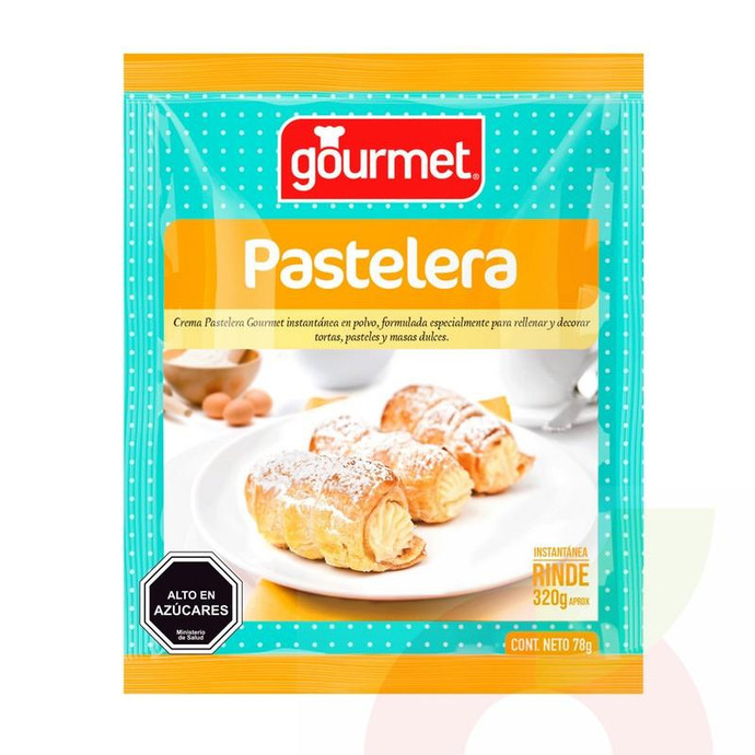 Crema Pastelera En Polvo Gourmet 78Gr - Crema Poastelera En Polvo, Gourmet 78Gr