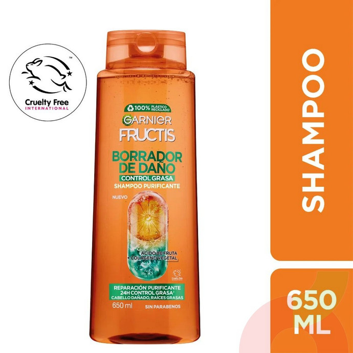 Shampoo Borrador de Daño Fructis 650M - Shampoo 650 fructis.JPG