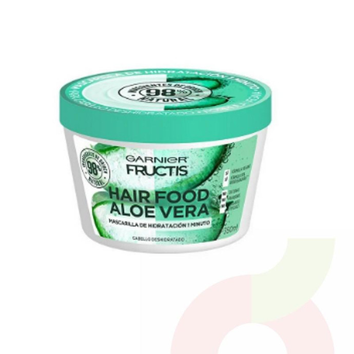 Mascarilla Capilar Hair Food Aloe Vera Hidratación Fructis 350Ml - Crema Trat. 350Ml Fructis Aloe