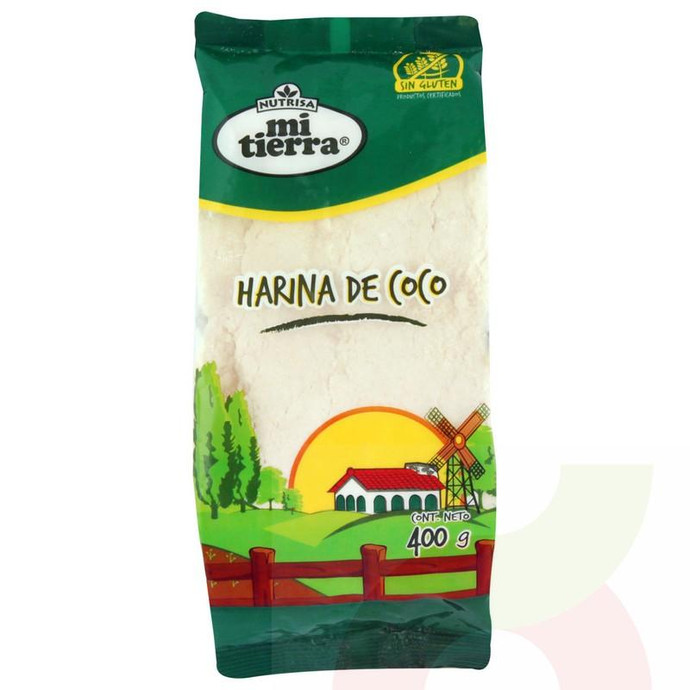 Harina de Coco Mi Tierra 400Gr - Harina De Coco Mi Tierra 400 Gr