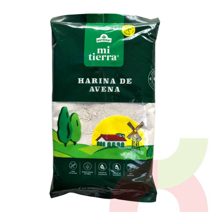 Harina de Avena Sin Gluten Mi Tierra 400Gr - 7803500000500.JPG