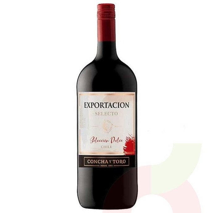 Vino Tinto Exportación Selección Dulce Concha y Toro 1.5Lt - Vino Exportacion Seleccion Dulce 1.5Lt Tinto
