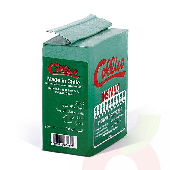 Levadura Instantanea Collico 500Gr - Levadura Instantanea Collico 500Gr