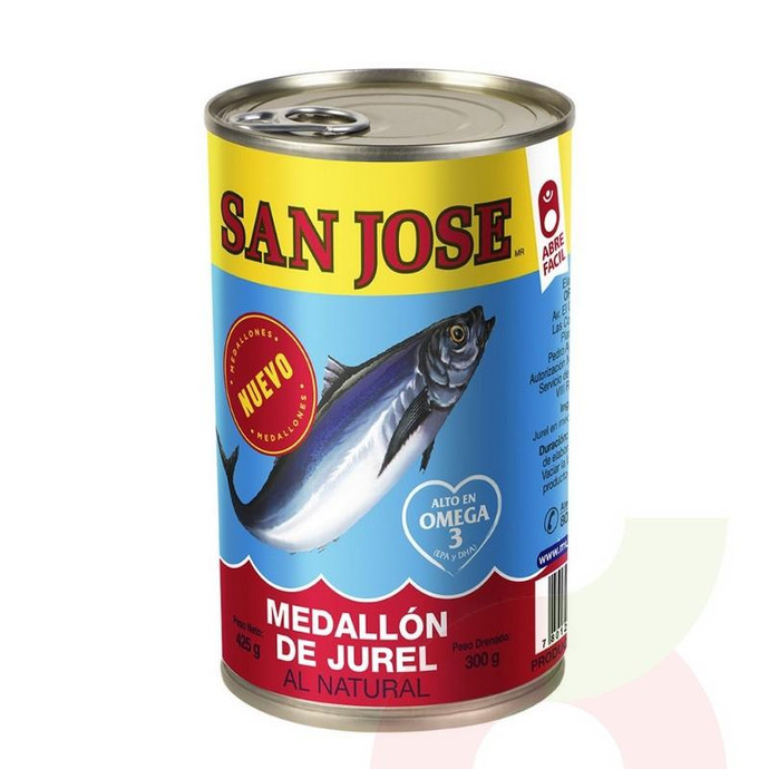 Jurel Medallón San José 425Gr - Jurel San Jose Medallon 425Gr