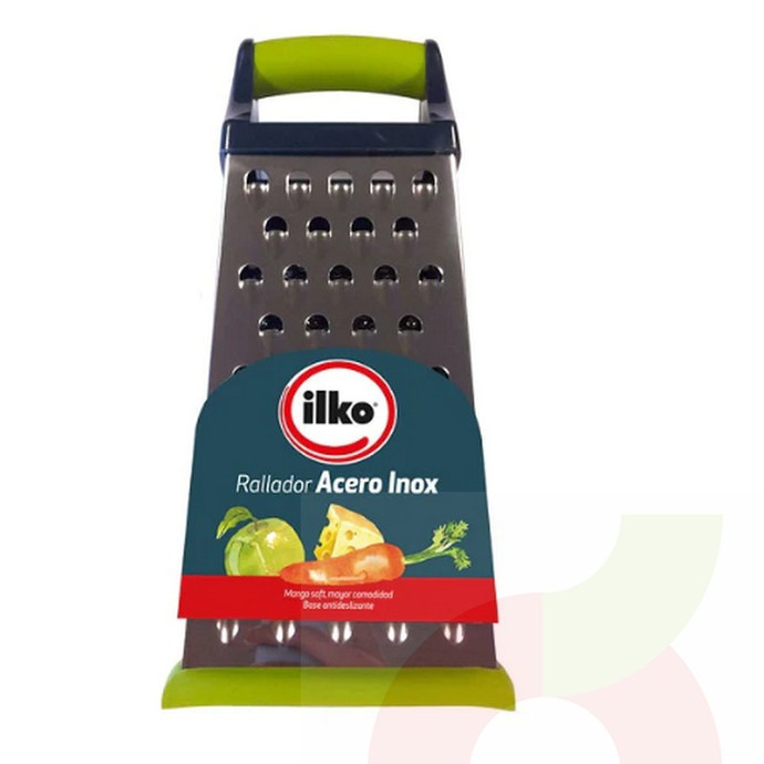 Rallador Acero Inoxidable Ilko - Rayador ilko acero  inox.jpg