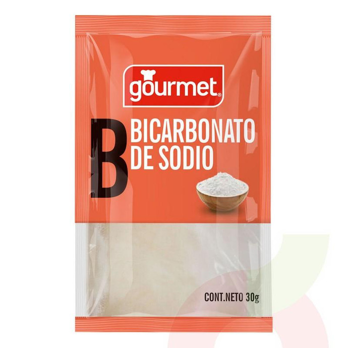 Bicarbonato de Sodio Gourmet 30Gr - Bicarbonato Gourmet 30Gr