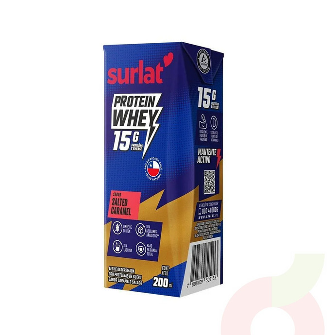 Leche Descremada Whey Protein Caramel 200Ml  - Leche Whey protein caramelo.JPG