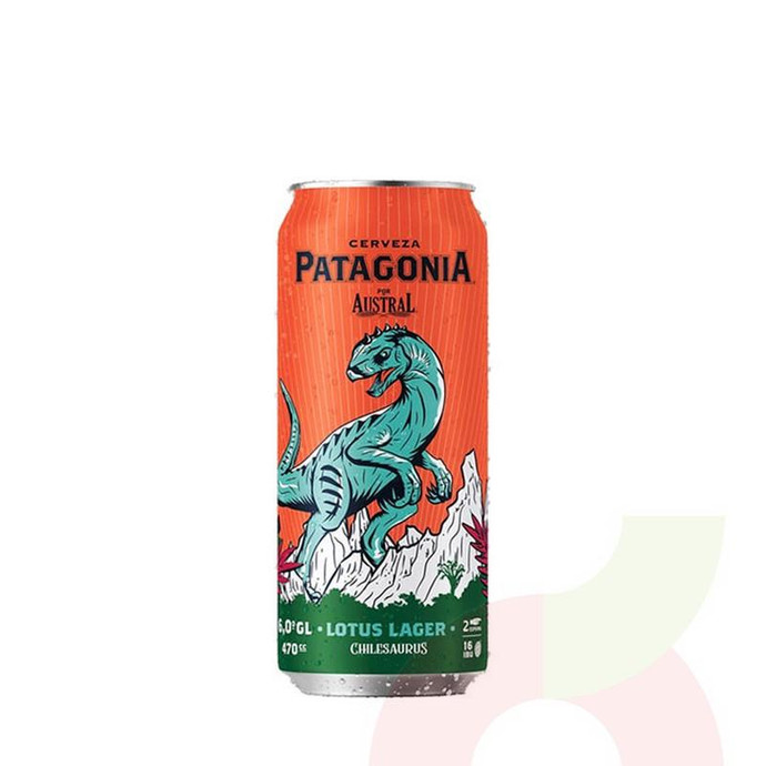 Cerveza Lotus Lager Patagonia Austral 470Cc - Cerveza Austral Lotus Lager-Patagonia 470Cc