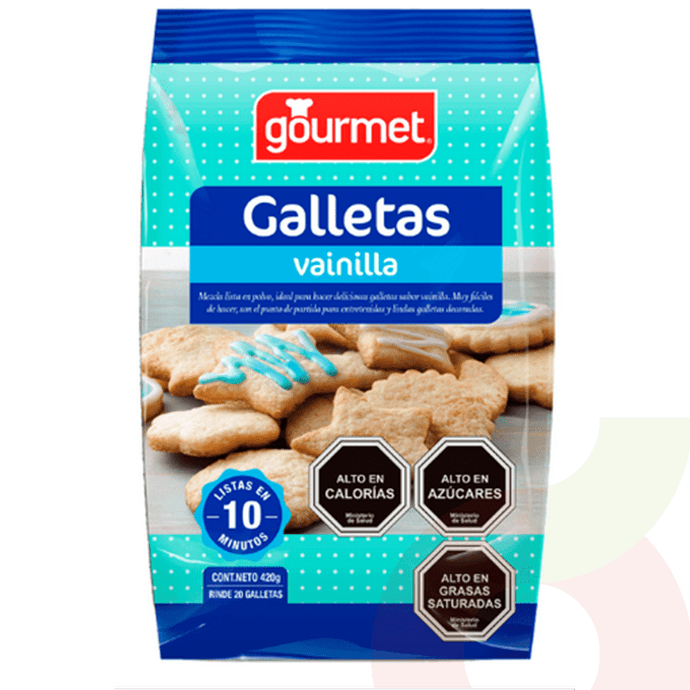 Pre-Mezcla Galletas De Vainilla Gourmet 420Gr. - Premezcla Galletas Vainilla 420 Gr.