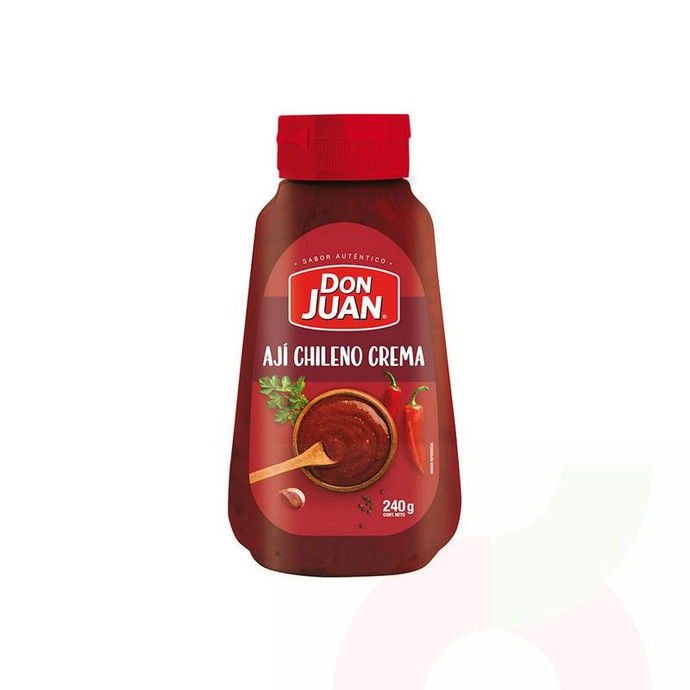 Ají Chileno Crema Don Juan 240Gr - Aji Don Juan Crema 240Gr Squeze