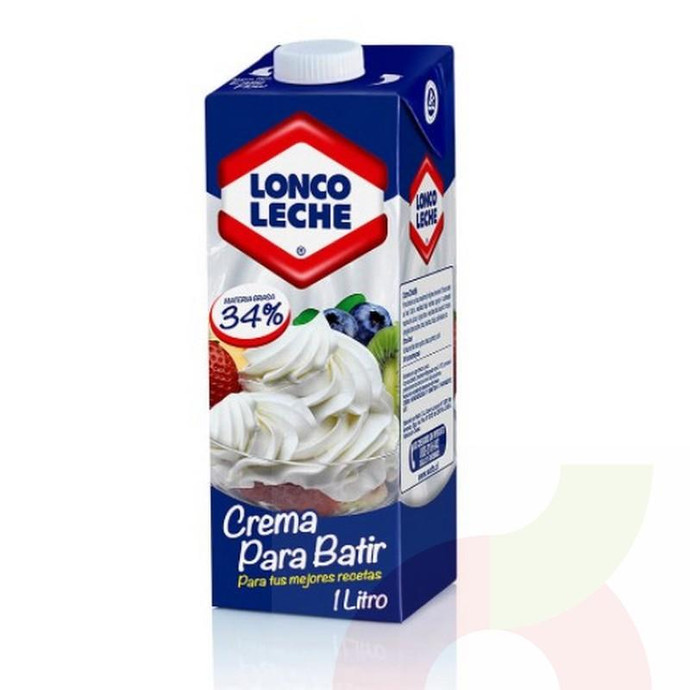Crema De Leche Loncoleche 1L - Crema De Leche, Loncoleche 1L