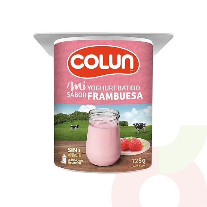 Yoghurt Frambuesa Colun 125Gr - Yoghurt Frambuesa, Colun 125Gr