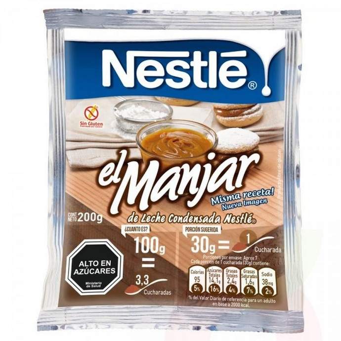 Manjar Nestlé 200Gr - Manjar Nestle 200Gr