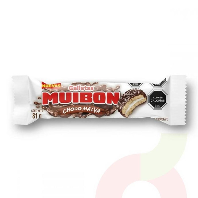 Galleta Choco Malva Muibon 81Gr - Galleta Muibon Choco Malva 81Gr