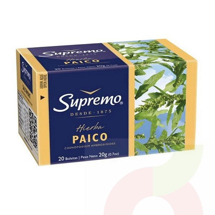 Hierba Paico Supremo 20 Unidades 20Gr - Hierba Paico Supremo 20 Unid