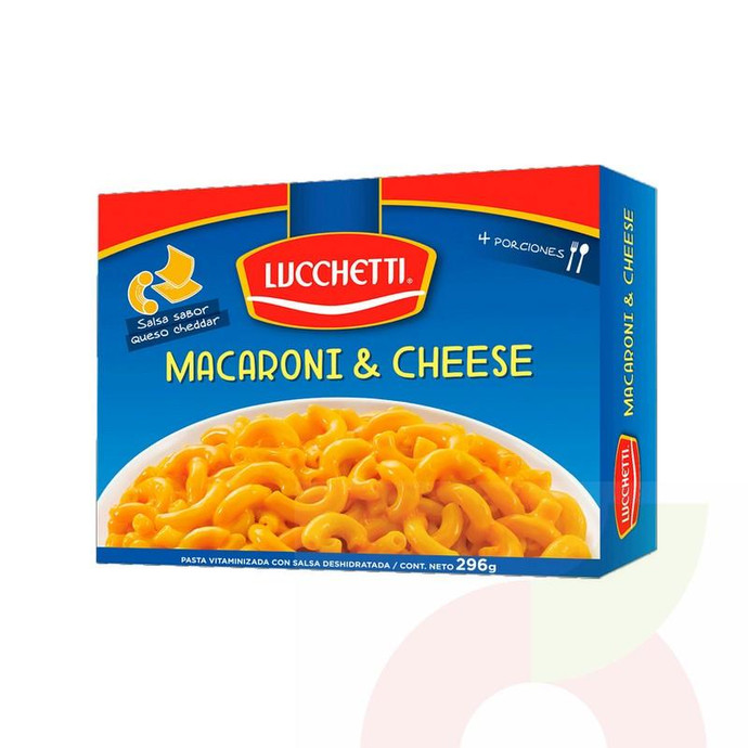 Pasta Macaroni Cheese Lucchetti 296Gr - Pasta Macaroni Cheese-Lucchetti 296Gr