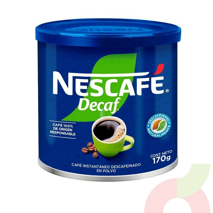 Café Descafeinado Nescafé 170Gr - cafe desca 170.JPG